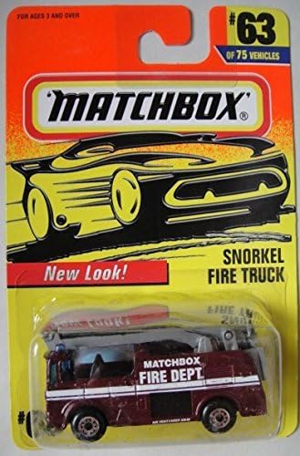 MATCHBOX SNORKEL FIRE TRUCK MATCHBOX FIRE DEPT. #63 by Matchbox