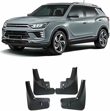 Mudflaps Splash Guard Kit Car Mud Guards Car Exterior Protect Decoration Splash Flaps Fenders for SsangYong for Korando 2019-2023