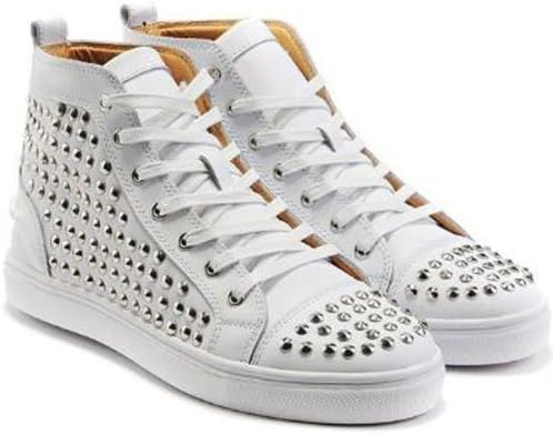 Amazon ケリーアンドサリー スニーカー メンズ スタッズ ハイカット メンズシューズ メンズスニーカー カジュアル タウン デッキシューズ スリッポン ミリタリー ストリート ビンテージ オリジナルネックレス付き Cn It 225 1 27cm 44 ホワイト Kelly Sally Amazon ケリーアンドサリー スニーカー メンズ スタッズ ハイカット メンズシューズ メンズスニーカー カジュアル タウン デッキシューズ スリッポン ミリタリー ストリート ビンテージ オリジナルネックレス付き Cn It 225 1 27cm 44 ホワイト Kelly Sally