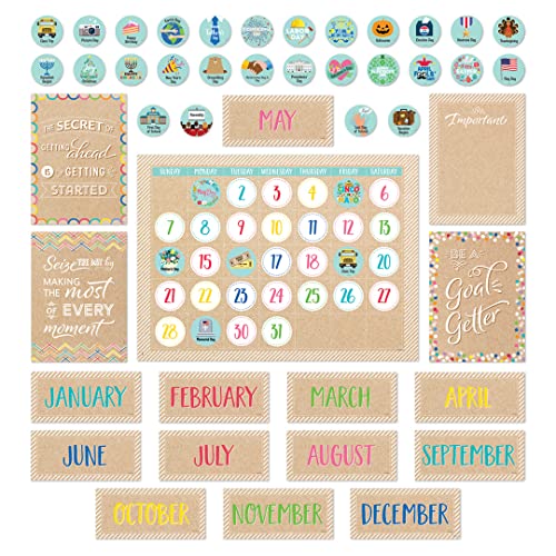 CTP Krafty Pop Calendar Set Bulletin Board (Creative Teaching Press