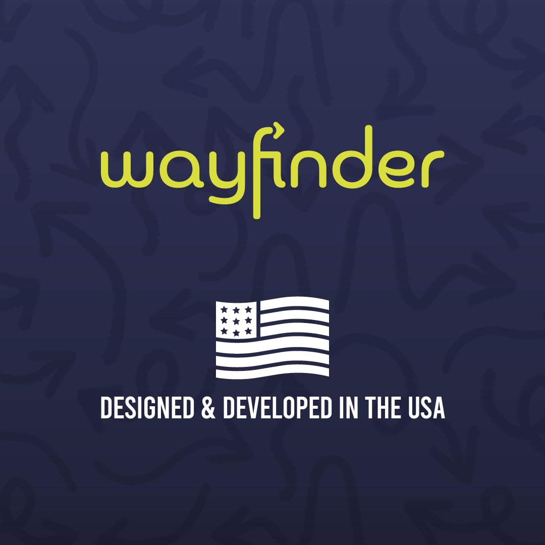 Wayfinder zusammenklappbarer Gitarrenständer für 3 Gitarren, für Akustik-, Elektro- und Bassgitarren, platzsparende und praktische Aufbewahrungslösung, (WF-GUITARRACK3)
