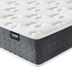 Coolvie Matratze 140x200 H3 Taschenfederkernmatratze Hoch 20cm