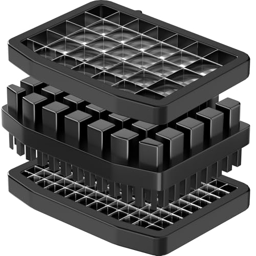 TERUISI Electric Vegetable Chopper Blade Accessory, Dicing Grid Blade (12 × 12 mm & 6 × 6 mm) and Grid Cleaner, Replaceable Blade for GJ817 by TERUISI - Used condition - US$15.26