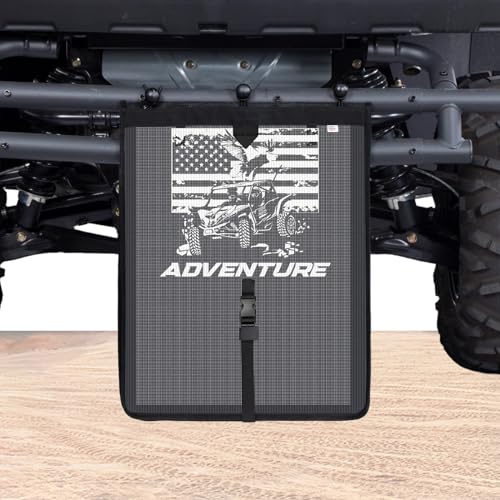 KEMIMOTO Universal Trash Sack Mesh Large Trash Bag for UTV ATV Portable Universal Accessories Compatible with Polaris RZR Can-Am CFMOTO Teryx Mule Arctic Cat Pioneer Golf Cart Boat