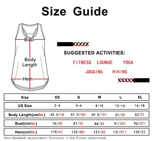 Icyzone Workout Tank Tops For Women - Athletic Yoga Tops, Racerback Running Tank Top Loose Fit(Pack Of 2) (S, Smoke Pine/Dusty Orange) #TOP6