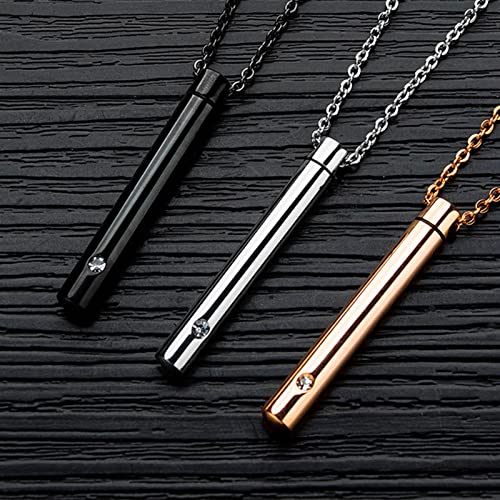 Hislaves Colar memorial para animais de estimação incrustados joias acessórios anit-Rust criativo pe