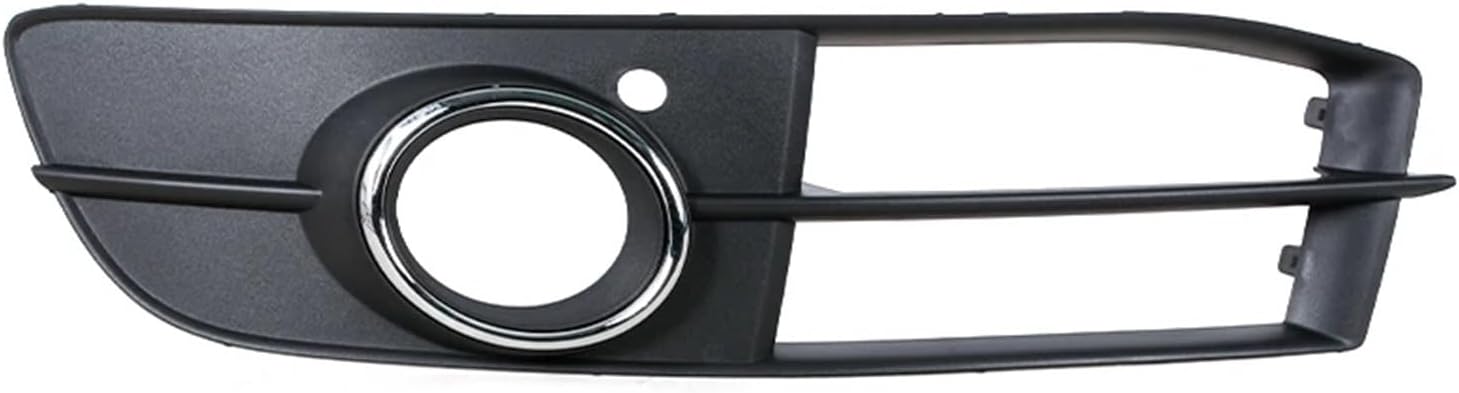 Compatible For Audi A6 S6 Compatible For S-line 2008-2011 Car Front Fog Light Cap Hood Lid Bezel Lamp Frame Cover Foglight Foglamp(Left and Right) (1PC Left)