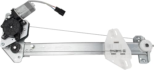 Miniatura 20 de TRQ Regulador y motor de ventana eléctrica del lado del conductor, parte trasera izquierda, compatible con Ford Escape 2008-2012, Mazda Tribute