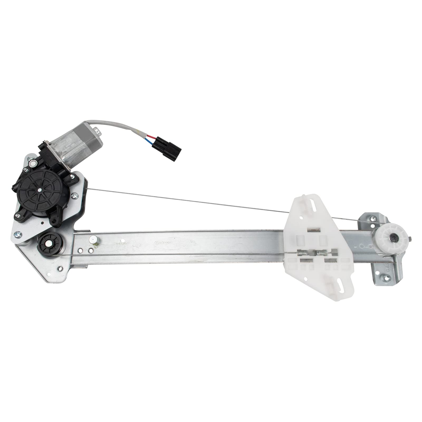 TRQ Rear Left Power Window Regulator &amp; Motor Assembly Drivers Side