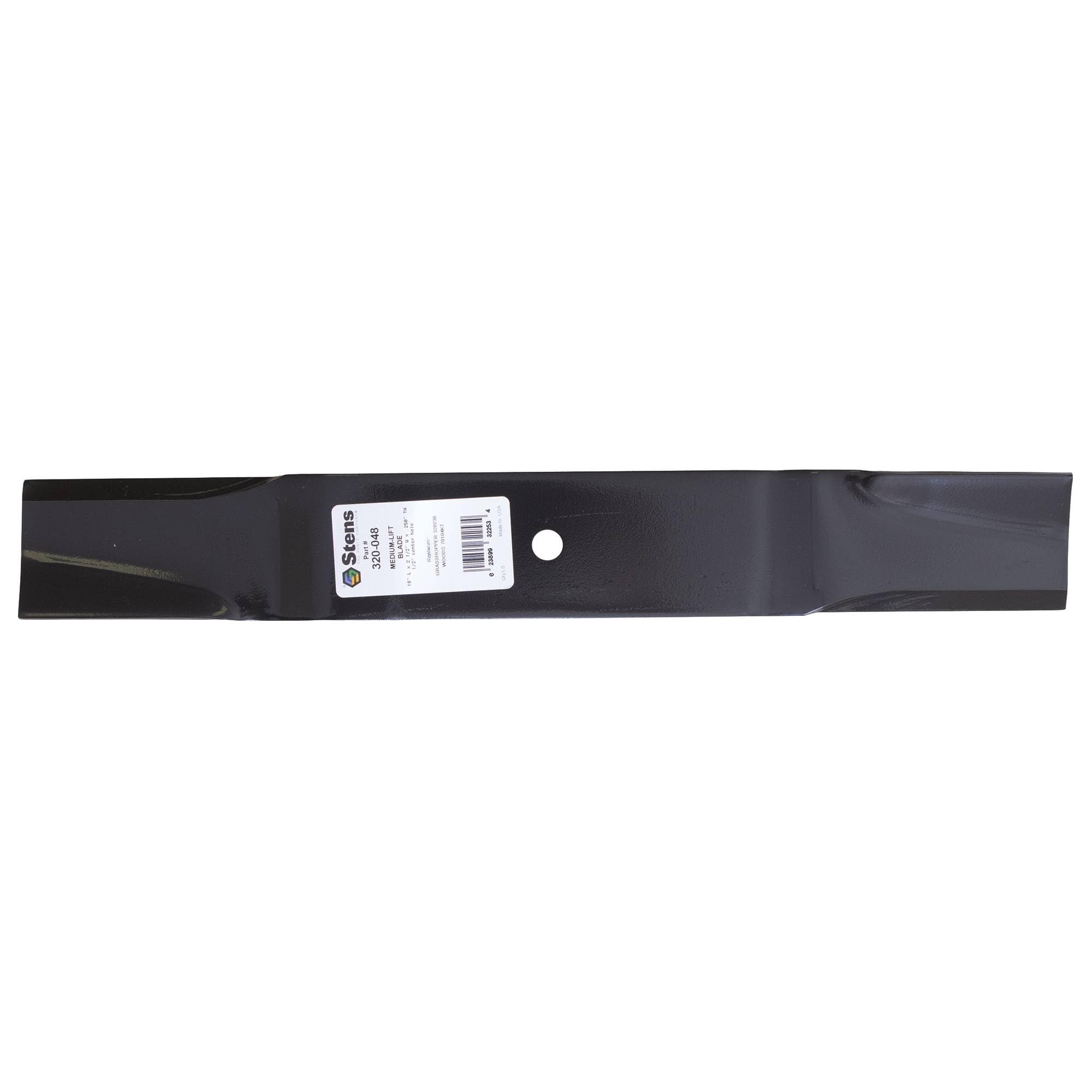 New Stens Lawnmower Blade 320-048 Replacement for: Grasshopper, Woods Requires 3 for 52" Deck 70104, 70104KT, 70117, 320236, Black-image-15