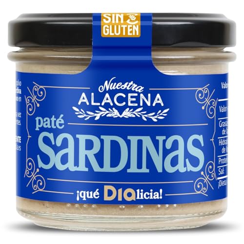 Paté de sardinas Dia Nuestra Alacena frasco, 110g