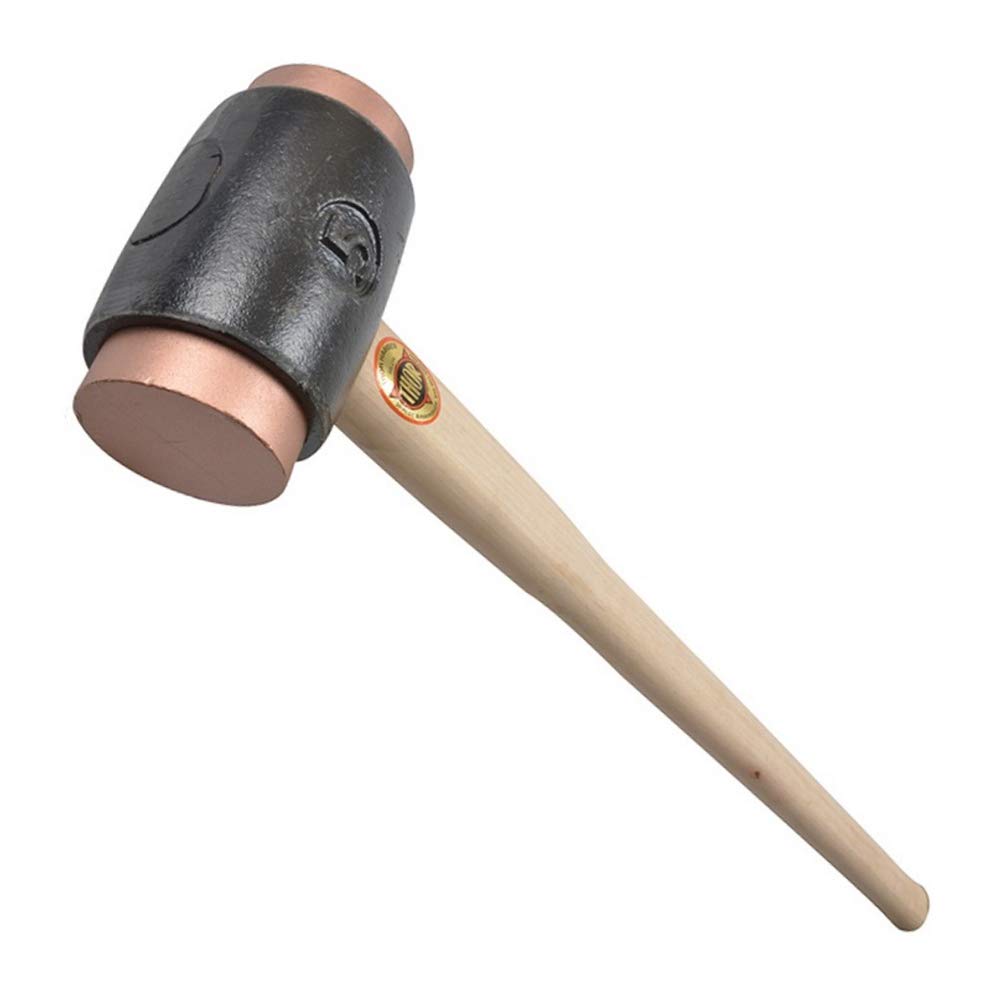 THOR 322 Size 5 (70mm) COPPER HAMMER Face Head Cap Metal Work Mallet