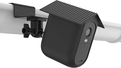 HOLACA Gutter Mount and Protective Silicone Skins for Arlo Essential XL Spotlight Camera(3rd & 2nd Gen) (Gutter Mount)