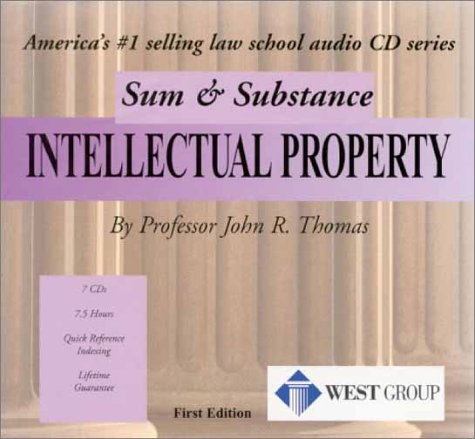 Sum and Substance Audio on Intellectual Property Sum and Substance Audio on Intellectual Property