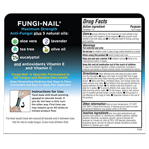 Image of Fungi-Nail Pen Apllicator Anti-Fungal Solution 0.101 Fl Oz