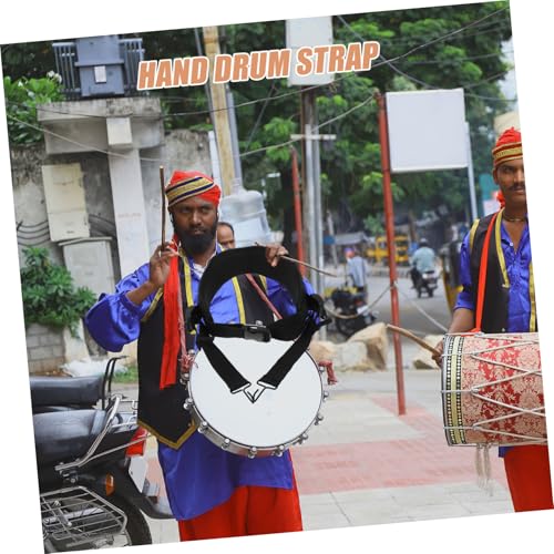 Sangle tambour africain en nylon avec crochet réglable pour percussion - 7