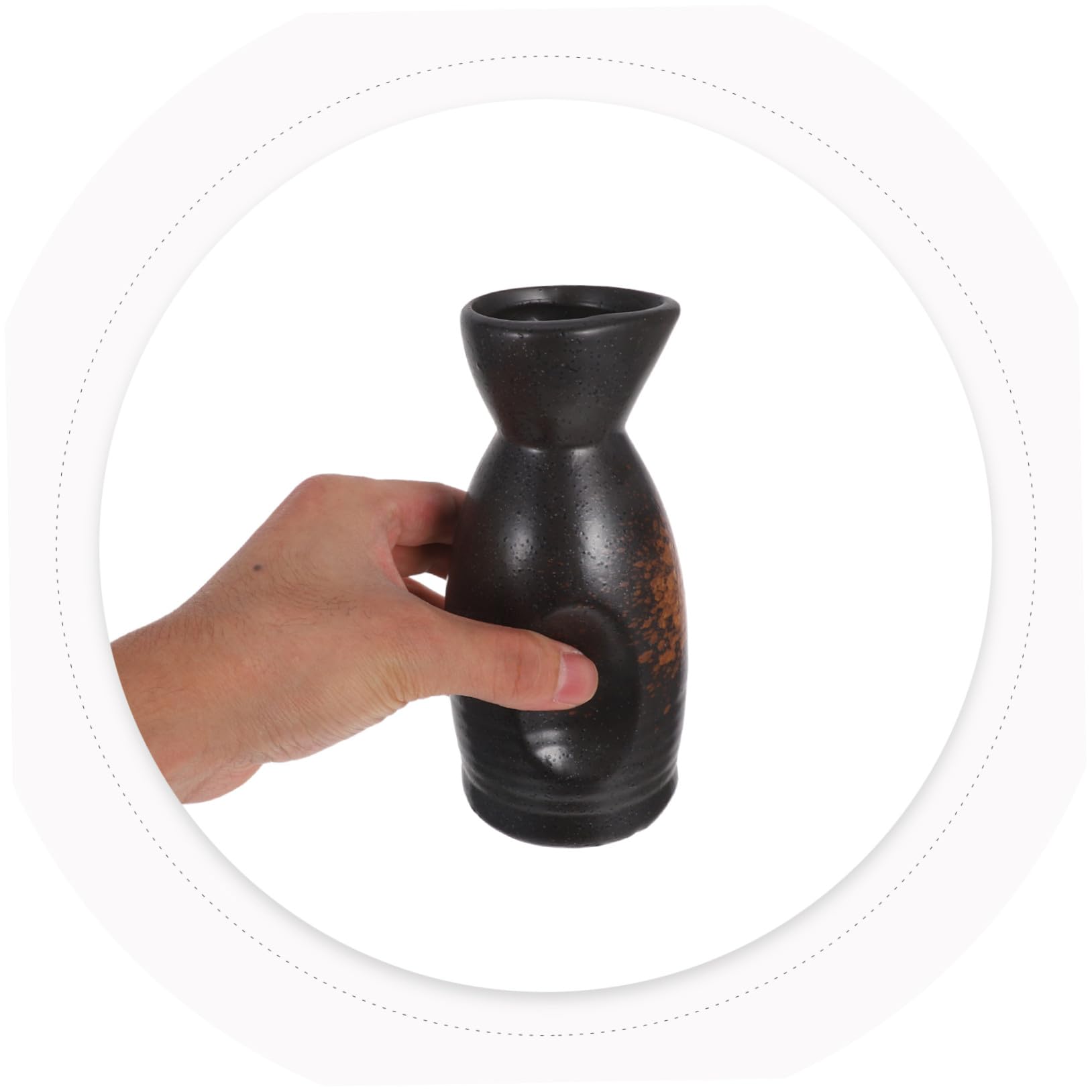 Sosoport Set di Sakè Giapponese in Ceramica Bottiglia e Tazze