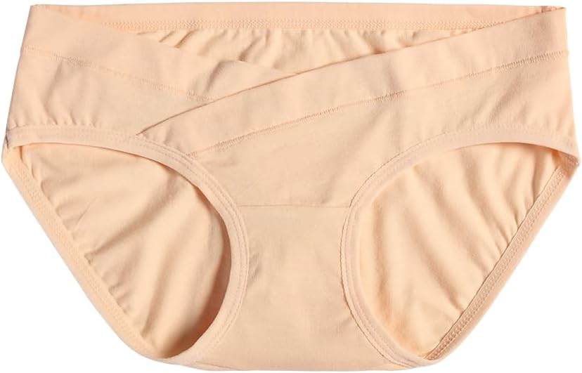 X ELEMENT | Maternity Underwear Cotton V-Front Underbump Basic Color Size L 5/Pack: Pregnancy Must Haves, Postpartum Essentials, C Section Recovery, Comfortable Underwear for Women - Image 6
