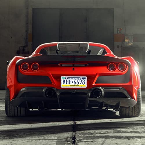 2 Pack Bling License Plate Frames For Women, Rhinestone License Plate Frames Sparkly License Plate Frames, Diamond Car Accessories (White) #TOP6