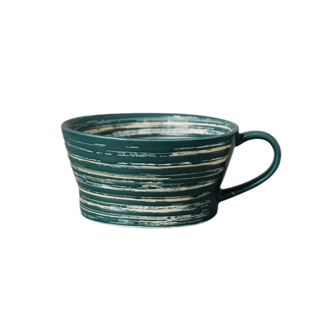 Tasse café en céramique grand format pour fruits et flocons d'avoine du matin
