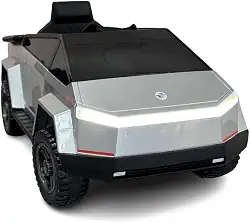 Carrinho Elétrico Infantil Supertruck 12V Prata