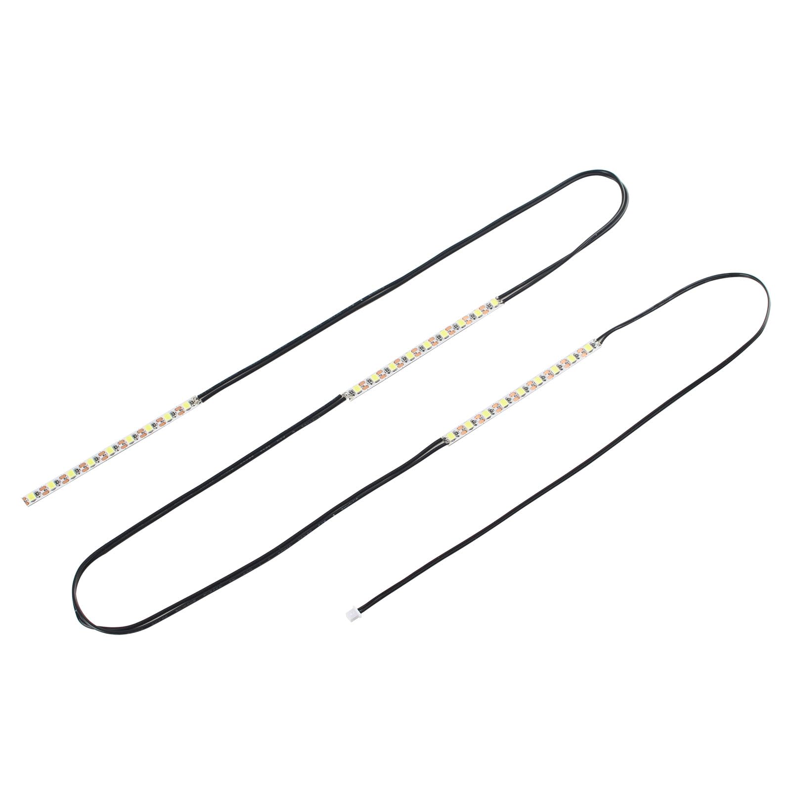 X1 Series 3D Printer Part 5V 12W LED Light Upgrade Kit: 3 Section 7.5cm/2.95in Length Strip Light - Spacing of Each Section 30cm/11.8in - Waterproof Bczamd