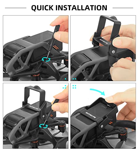 Image of CAPART Battery Holder Clip for DJI Avata Drone, Safe Screw Lock Anti-Release Keep Battery from Falling