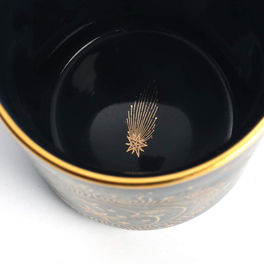 Taza de Café de Té Taza Clásica De Pareja De Estrellas, Taza De Cerámica, Taza De Café Con Cielo Estrellado En Blanco Y Negro, Taza De Moda, Regalo Multifuncional para té de la tarde