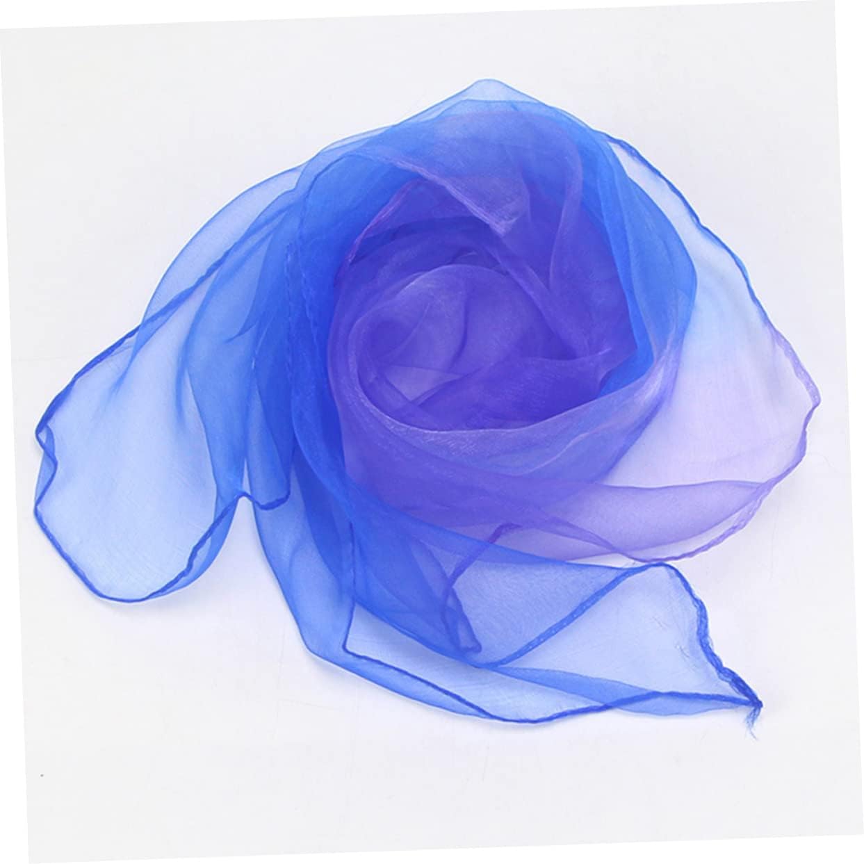 6Pcs props two-color performance scarves scarf dedicated Accessories handkerchief small scarf chiffon