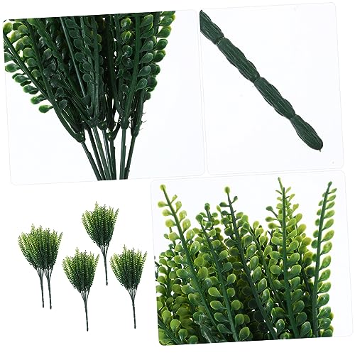 Abaodam 5Pcs Decoração De Plantas Falsas Pequenas Plantas Artificiais Layout De Festa Planta Falsa D