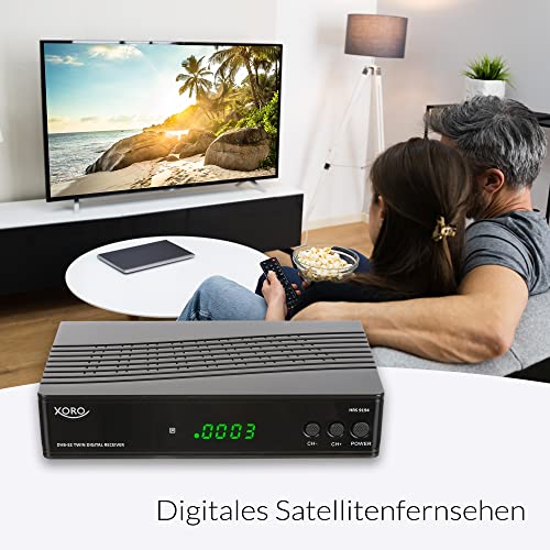 Xoro HRS 9194 HD Satellitenreceiver mit Twin-Tuner DVB-S2