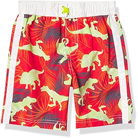 IXtreme Boys' Printed Swim Trunks, Orange, 3 Years Cover