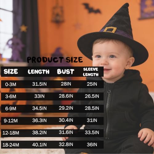 Image of ROMPERINBOX Unisex Solid Baby Sweatshirts Hoodies, Lightweight Full Zip-up Jackets Coat 0-24 Months