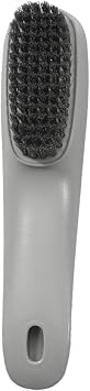 Household Cleaning Clothes Shoe Brush Multifunctional Long Handle Shoe Brush for Laundry ClothesGrey
