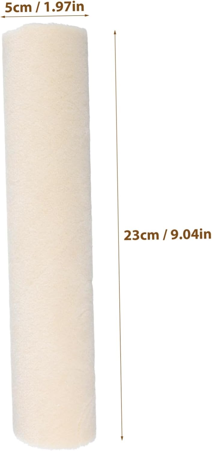 Lurrose 6pcs Paint Roller Covers Inner Replacement for House Painting Supplies Easy to Clean for Walls and Cabinets High Absorption Performance