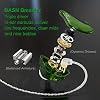 BASN Bmaster Triple Driver In Ear Monitor Headphones with Two Detachable Cables Fit In Ear Suitable for Audio Engineer, Musician (Green) #1