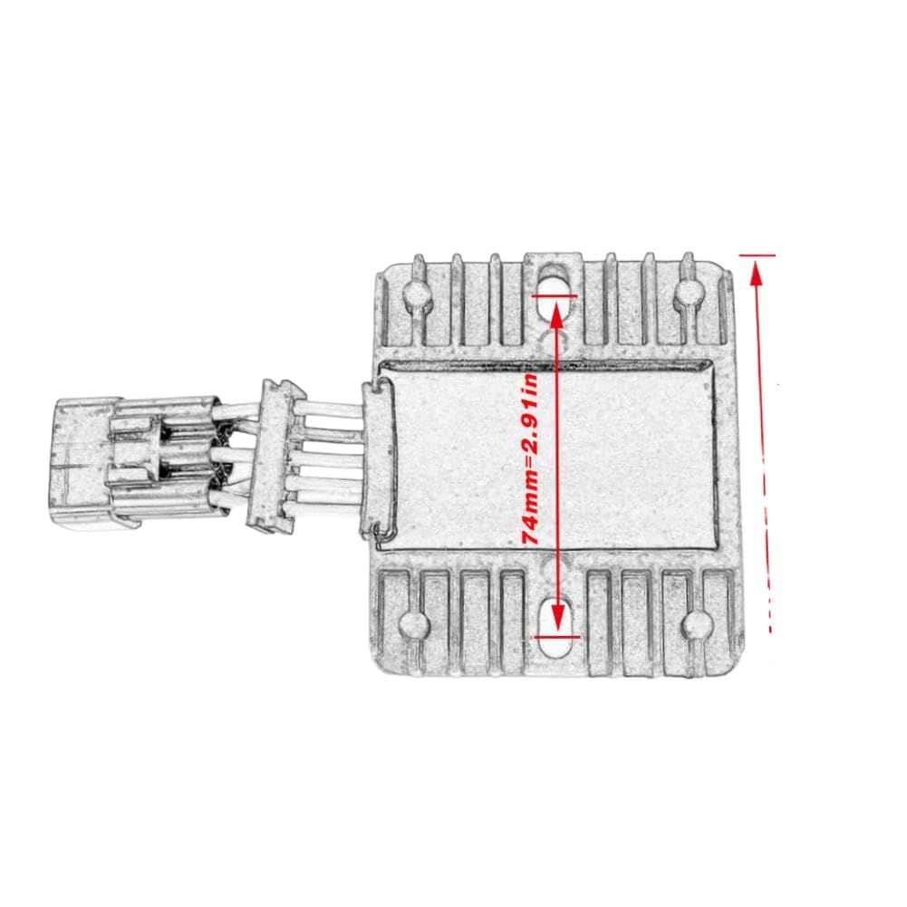 Prostownik regulatora 68V-81960-10 do F50 F60 F70 F115 FL115 FT50 FT60