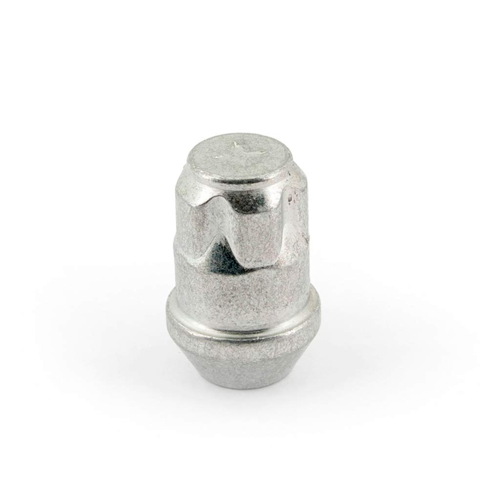 H&R Felgenschloss-Set M12x1.25 Kegelbund - 4 Felgenschloss-Muttern inkl. Adapter