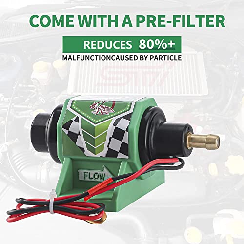 Carbole Universal 12 Volt Electric Fuel Pump 5-9 Psi, 35Gph, Super 12D For Diesel Engines #TOP4