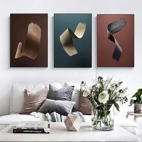 Art mural moderne minimaliste abstrait poster impression toile décoration salon 40x60