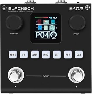 M-Vave Blackbox Controller MIDI Bluetooth con 4 Footswitch