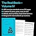 The Real Book - Volume IV – C Edition | 400 Jazz Standards for Piano, Guitar, and C Instruments | Hal Leonard Fake Book with Lead Sheets and Chord ... Music Songbook (Real Books (Hal Leonard))