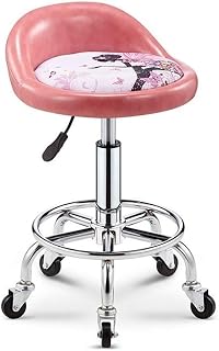 Swivel Stool Chair Height Adjustable Rolling Stool Shop Wen Creepers Automotive Adjustable with Wheels Seat Chair Garage Mechanic Work Joint Roller for Kitchen,Salon,Bar,Office,Massage Efficency