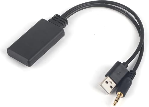 Bluetooth Receiver Bluetooth AUX Adapter, 3.5mm/0.14in Car AUX Audio Cable Wireless Bluetooth Receiver Adapter HIFI Stereo Music Auto Acc