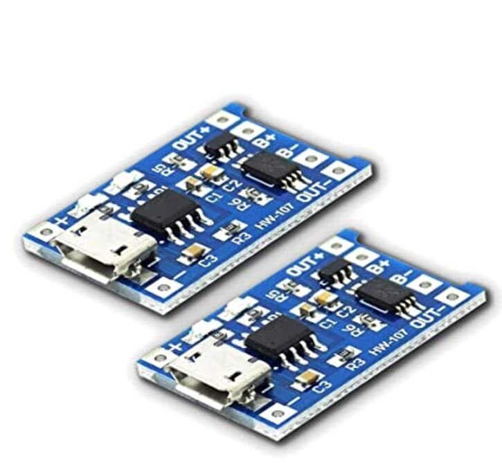 QBM TP4056 / TP 4056 / TPA4056 DC Charging Boost, 18650 3.7v Lipo, Lithium Ion Battery Charging Module Board Kit with Protection Circuit for Portable Electronics/Car/Motorcycle Use- Pack of 2-image-10