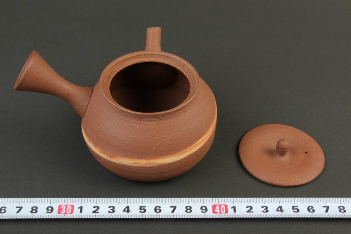 【友仙】常滑 陶器 陶芸 煎茶 茶器 骨董 常滑焼&frasl;陶元造朱泥&frasl;酒器&frasl;徳利&frasl;二組&frasl;骨董&frasl;美術 常滑焼