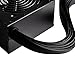SilverStone Tek 550W 80 Plus Gold Fixed Cable Power Supply with Flat Black Cables and Quiet Fan Curve SST-ET550-G