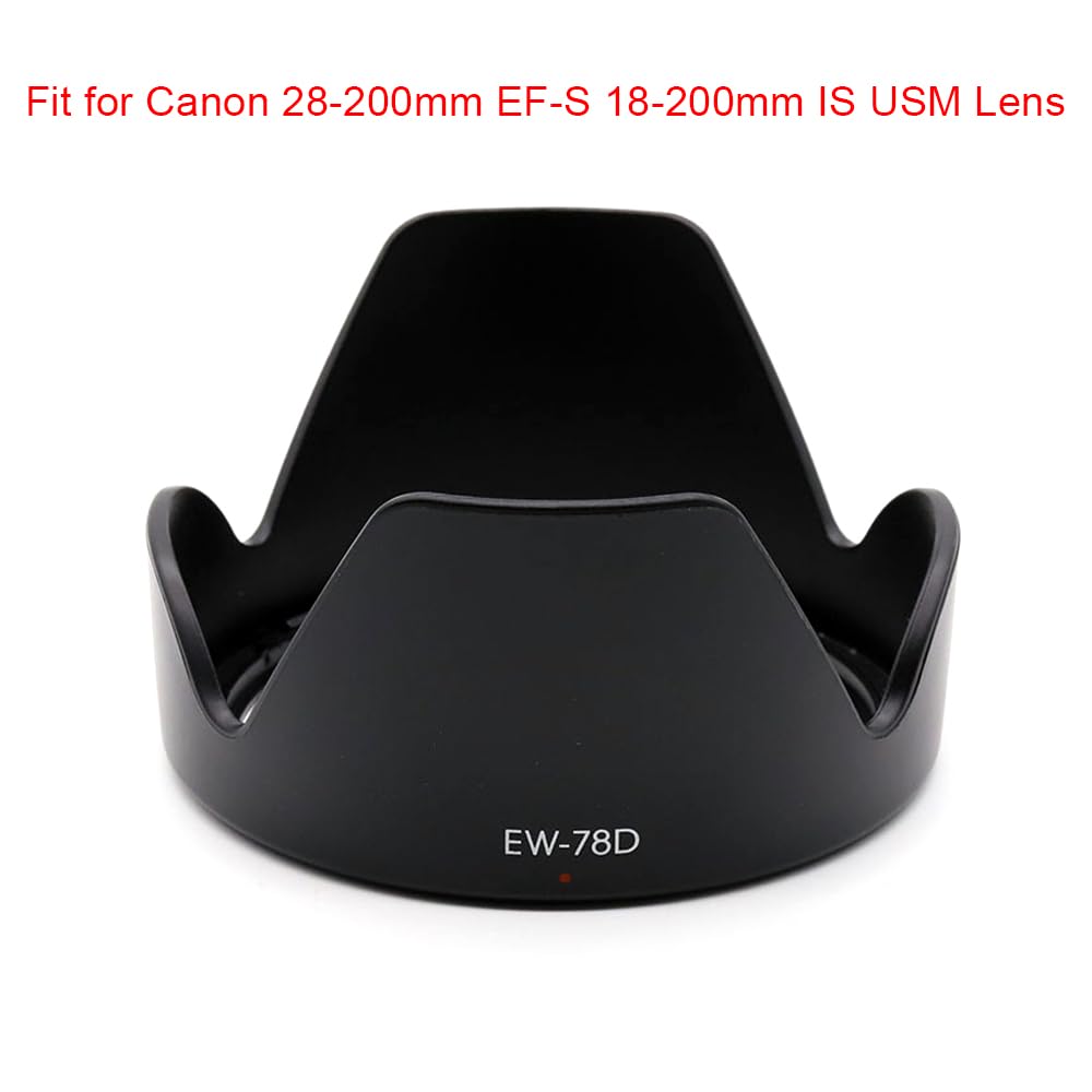 レンズ(ズーム) Canon EW-78D 18-200mm レンズ(ズーム) Canon EW-78D 18-200mm Canon レンズフード EW-78D