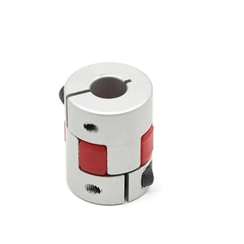 D20 L25 Flexible Coupler Aluminium Plum Flexible Shaft Coupling Connector for Servo Stepper Motor Grooved elastic5x7mm