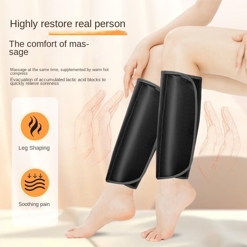 JINPRI SMART Air Compression Leg Massager for Foot & Calf, Blood Circulation Machine with Handheld Controller, Pain Relief, Muscle Relaxation & Recovery 3